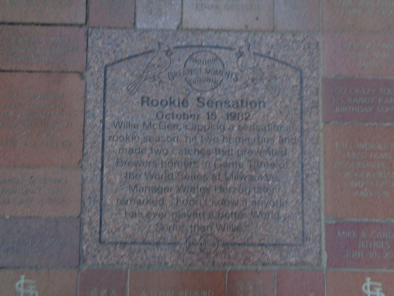 Rookie Sensation Marker image. Click for full size.