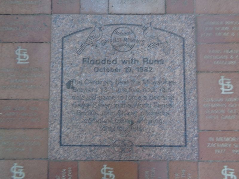 Flooded with Runs Marker. Click for full size. Flooded with Runs Marker image. Click for full size.