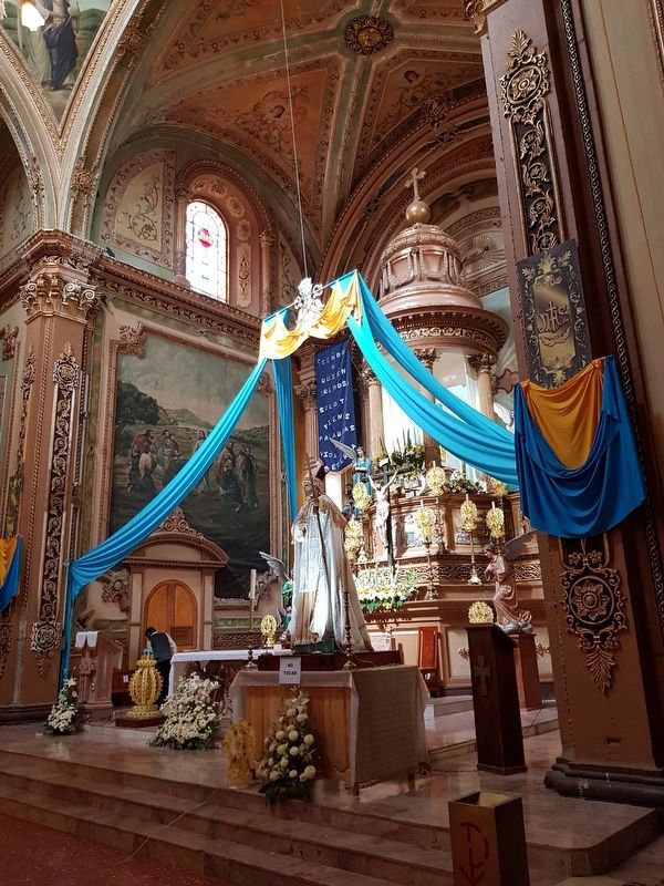 The Temple of San Pedro altar. Click for full size. The Temple of San Pedro altar image. Click for full size.