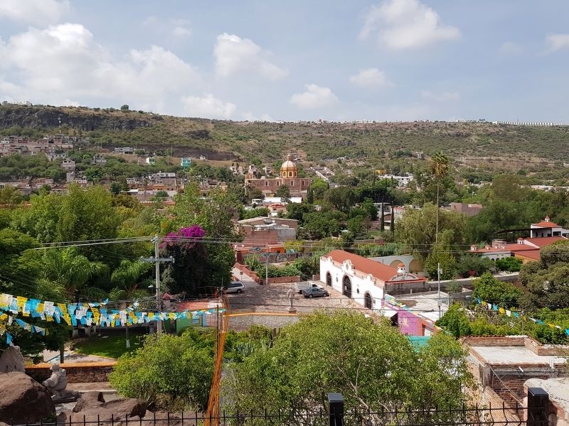 The Temple of San Pedro seen from the north. Click for full size. The Temple of San Pedro seen from the north image. Click for full size.