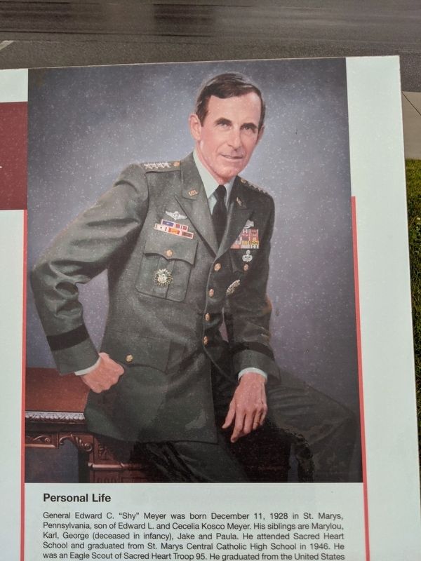 General Edward C. Meyer image. Click for full size.