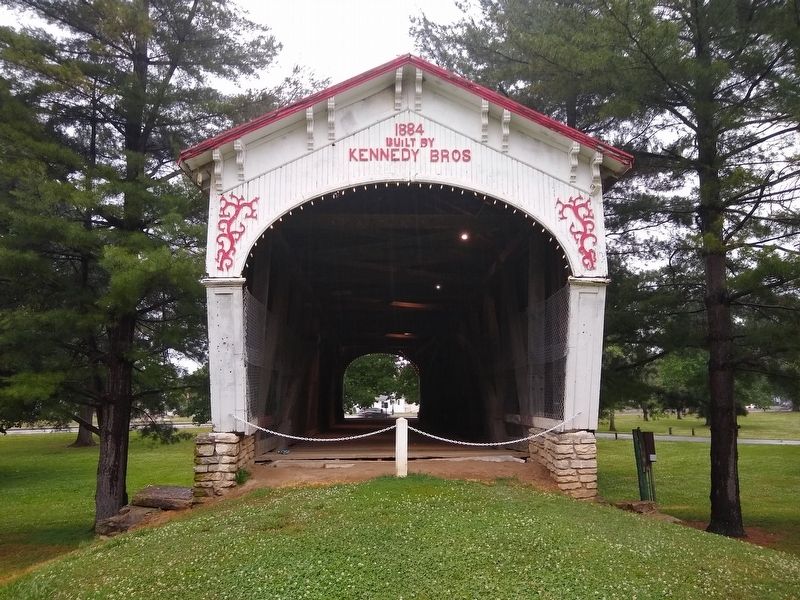 The Longwood Covered Bridge image. Click for full size.