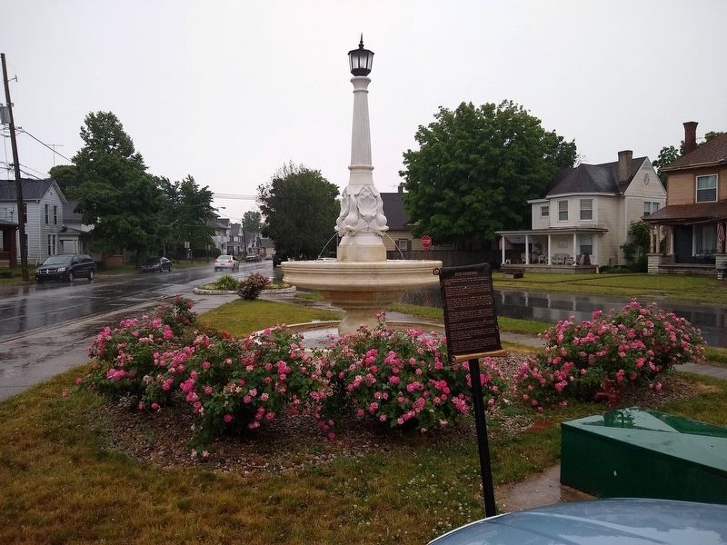 Clio Fountain Marker. Click for full size. Clio Fountain Marker image. Click for full size.