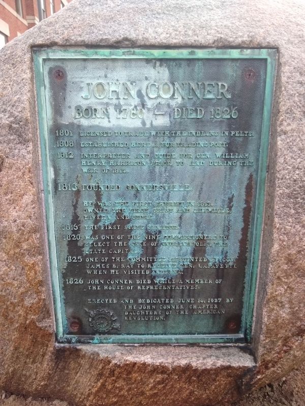 John Conner Marker. Click for full size. John Conner Marker image. Click for full size.