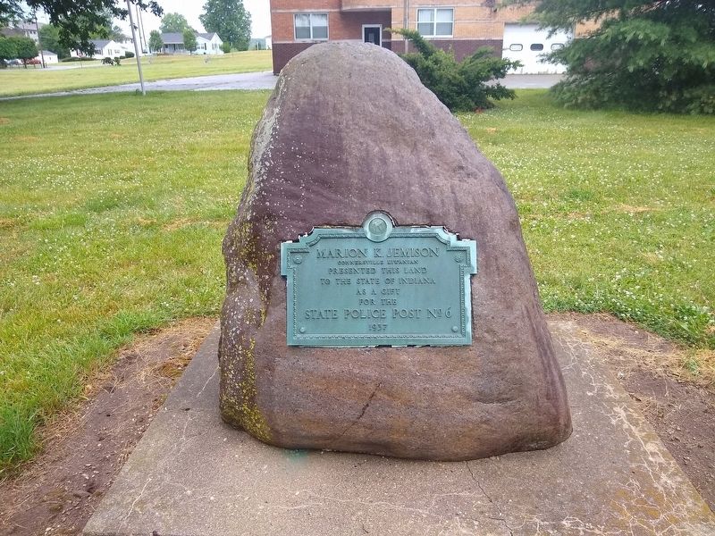 State Police Post No 6 Marker. Click for full size. State Police Post No 6 Marker image. Click for full size.