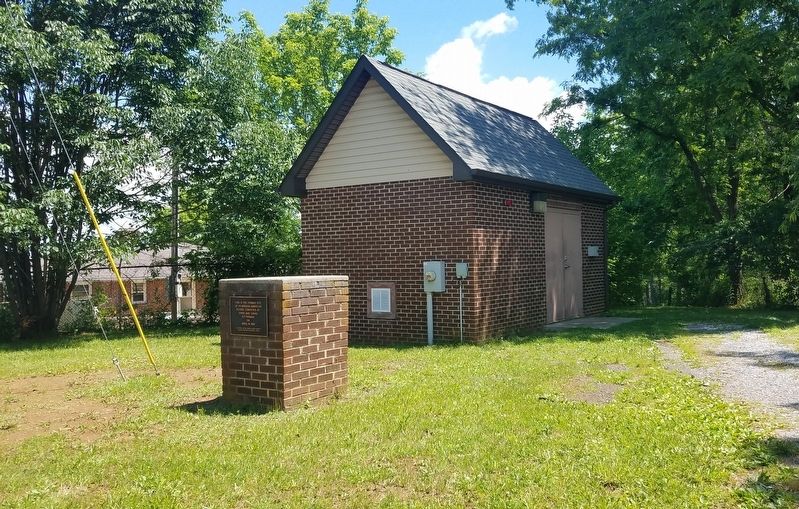 Former Site of an African-American School Marker image. Click for full size.