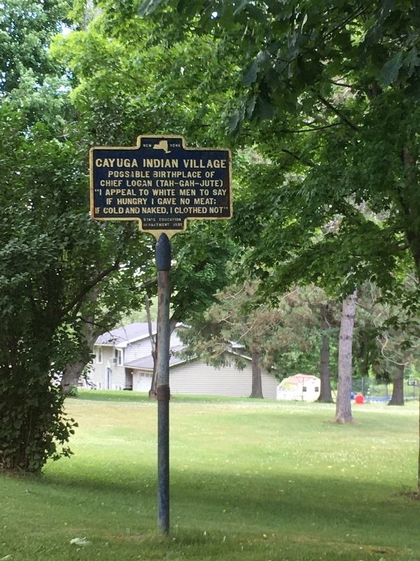Cayuga Indian Village Marker image, Touch for more information