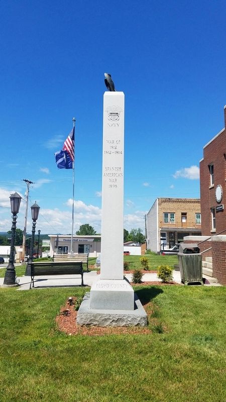 Floyd County War Memorial image. Click for full size.