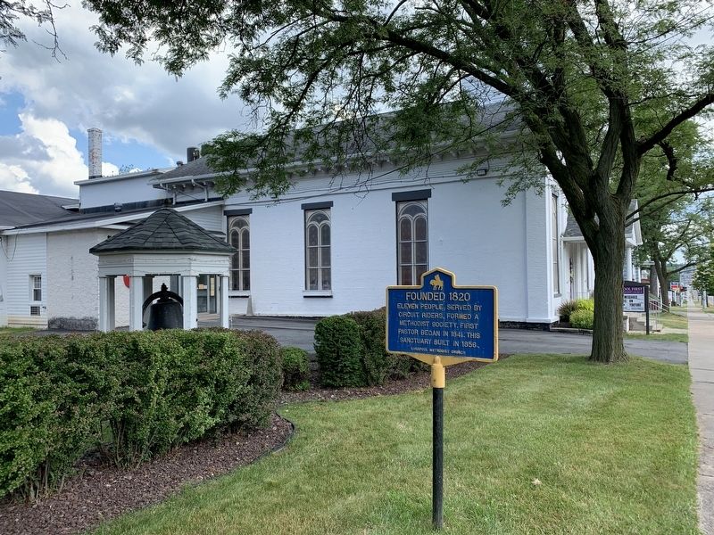 Founded 1820 Marker. Click for full size. Founded 1820 Marker image. Click for full size.