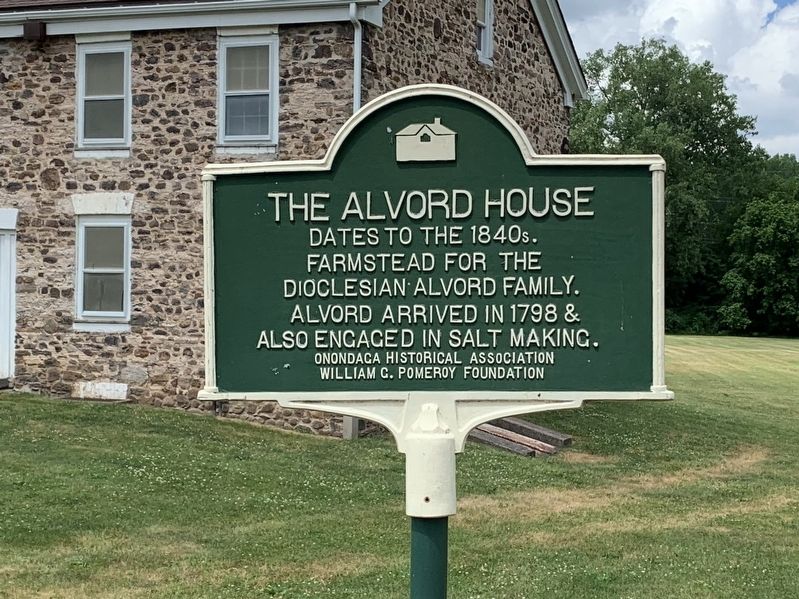 The Alvord House Marker image. Click for full size.