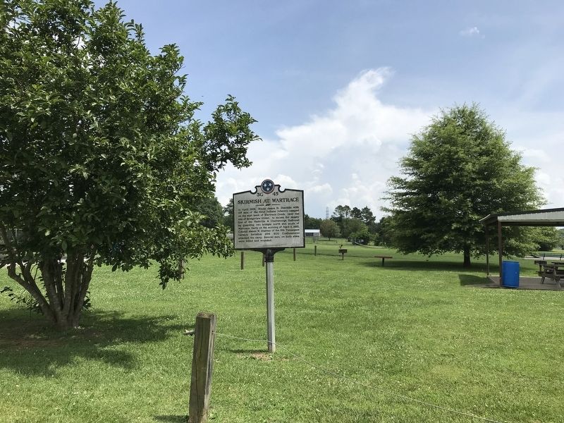 Skirmish at Wartrace Marker image. Click for full size.