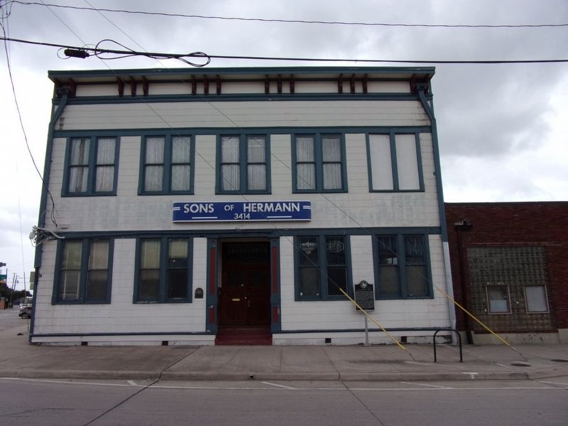 Sons of Hermann Hall. Click for full size. Sons of Hermann Hall image. Click for full size.