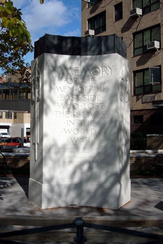East Side WWI Memorial image. Click for full size.