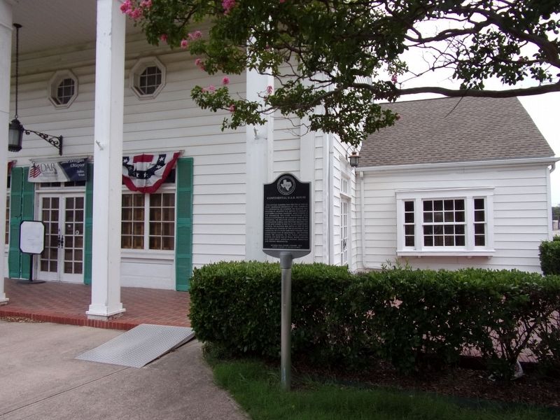 Continental D.A.R. House Marker image. Click for full size.