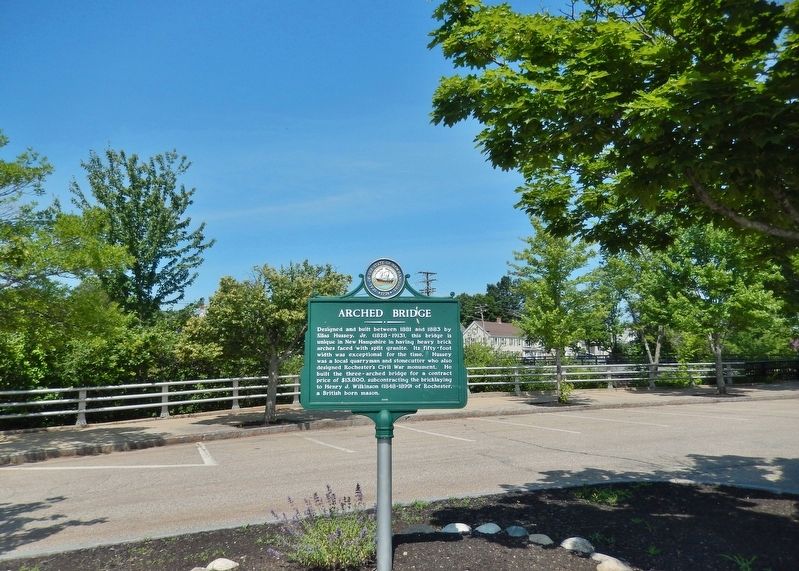 Arched Bridge Marker. Click for full size. Arched Bridge Marker image. Click for full size.