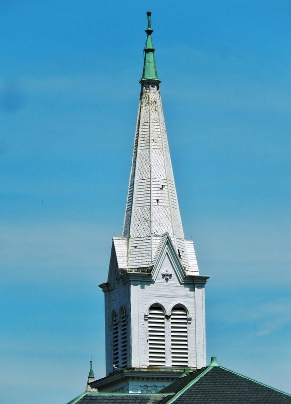 First Church Congregational Steeple. Click for full size. First Church Congregational Steeple image. Click for full size.