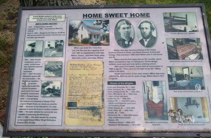 Home Sweet Home Marker image. Click for full size.