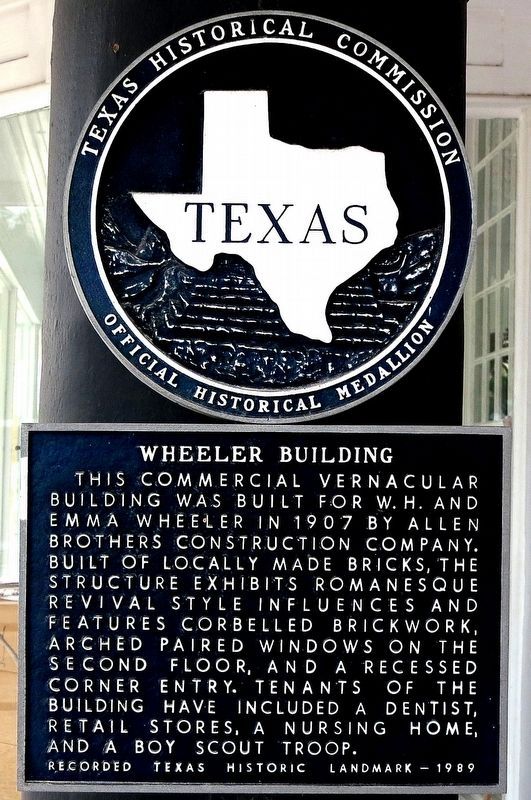 Wheeler Building Marker image. Click for full size.