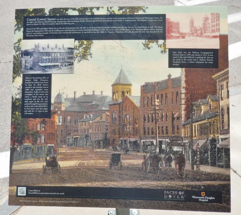 Central (Lower) Square Marker. Click for full size. Central (Lower) Square Marker image. Click for full size.
