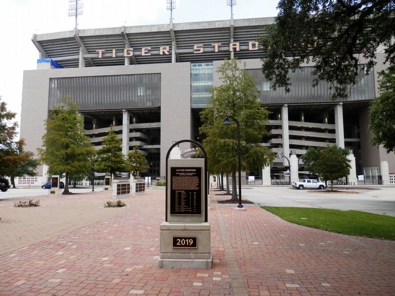2019 SEC Champions Marker. Click for full size. 2019 SEC Champions Marker image. Click for full size.