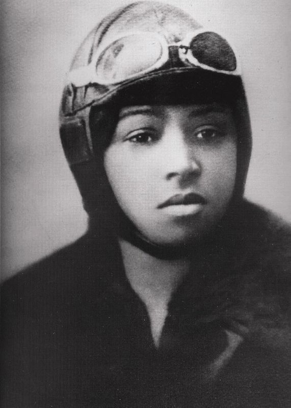 Bessie Coleman circa 1921. Click for full size. Bessie Coleman circa 1921 image. Click for full size.
