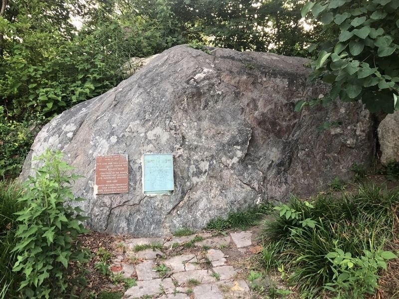 Wilde Lake and James W. Rouse markers image. Click for full size.