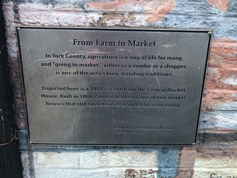 From Farm to Market Marker image. Click for full size.