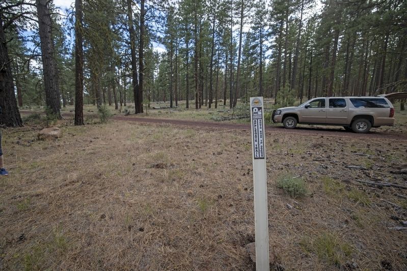 OR-CA Trails Association marker image. Click for full size.