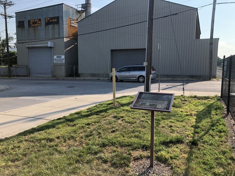 Interlocking Tower Marker. Click for full size. Interlocking Tower Marker image. Click for full size.