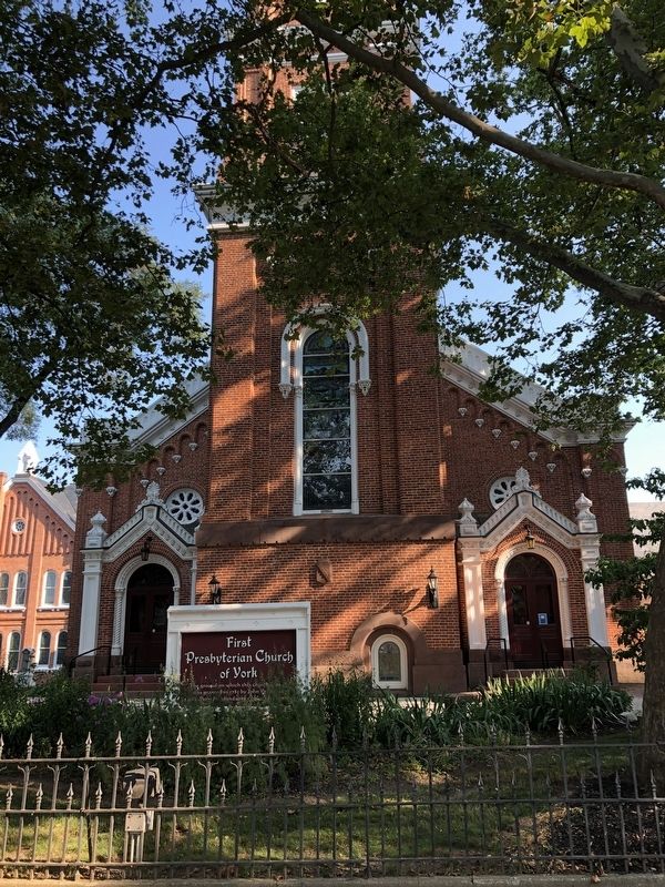 First Presbyterian Church of York. Click for full size. First Presbyterian Church of York image. Click for full size.