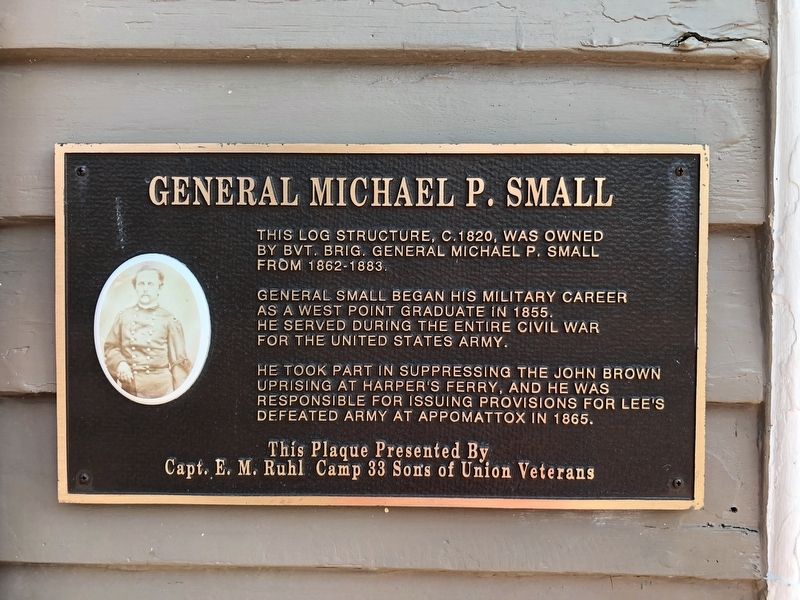 General Michael P. Small Marker image. Click for full size.