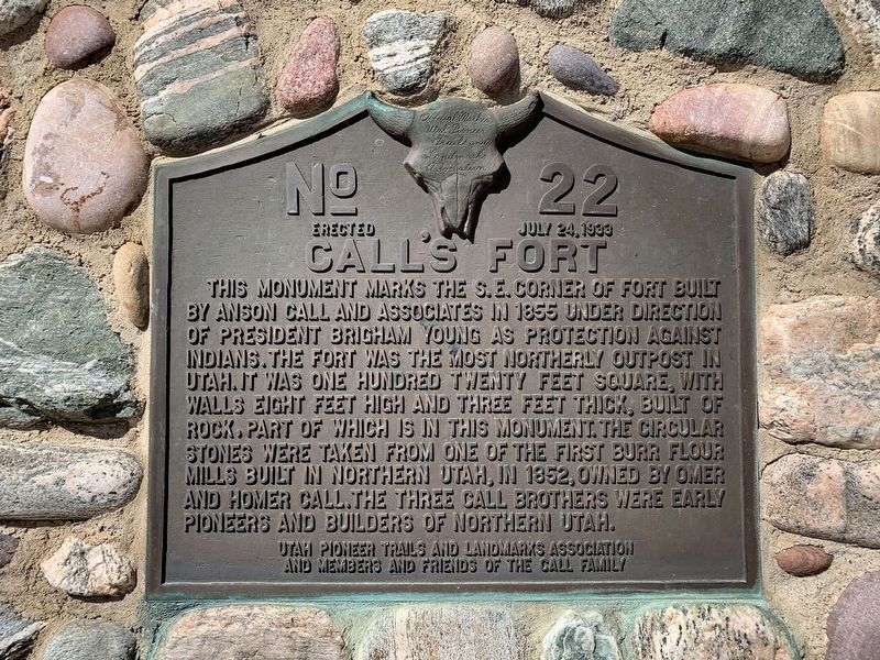 Call's Fort Marker image. Click for full size.