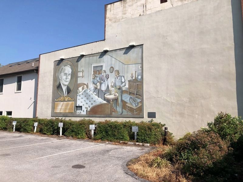 <i>Dr. George Holtzapple, The Breath of Life</i> Mural. Click for full size. <i>Dr. George Holtzapple, The Breath of Life</i> Mural image. Click for full size.