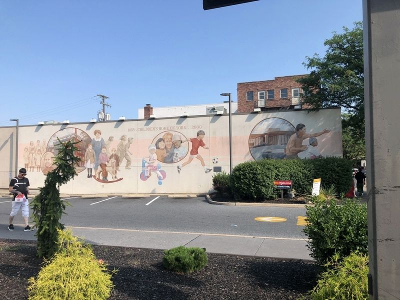 <i>The Children's Home of York</i> Mural. Click for full size. <i>The Children's Home of York</i> Mural image. Click for full size.