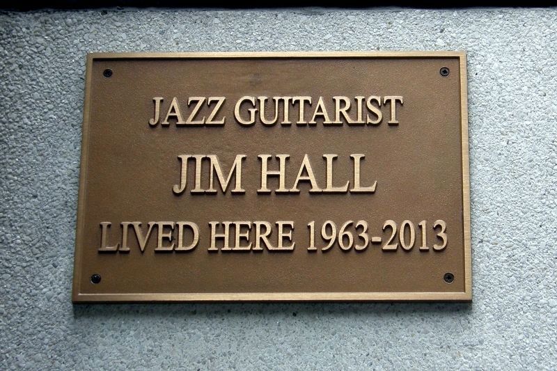 Jim Hall plaque. Click for full size. Jim Hall plaque image. Click for full size.