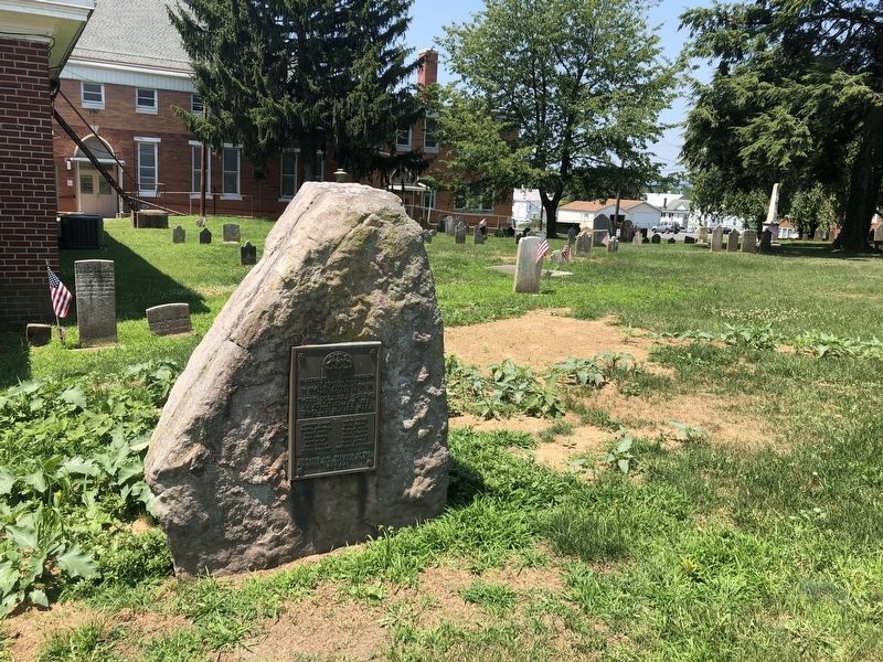 These Soldiers of the Revolutionary War Who Lie Buried Here Marker. Click for full size. These Soldiers of the Revolutionary War Who Lie Buried Here Marker image. Click for full size.