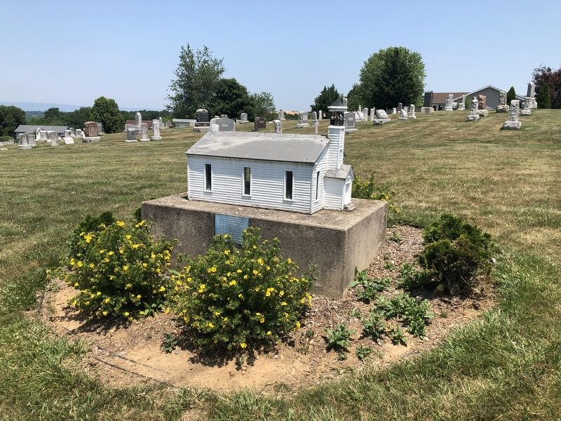 White Church Replica Marker. Click for full size. White Church Replica Marker image. Click for full size.