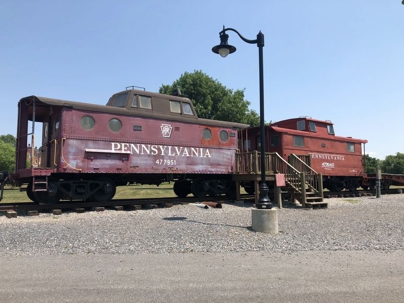 Pennsylvania Railroad Class N5C Cabin Car Marker image. Click for full size.