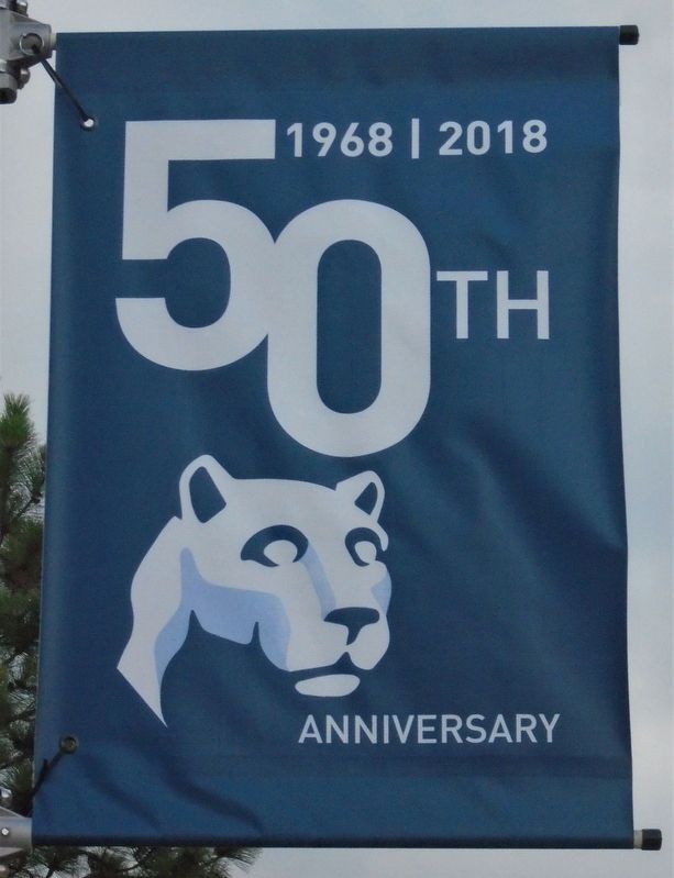 Penn State Scranton Anniversary Marker. Click for full size. Penn State Scranton Anniversary Marker image. Click for full size.