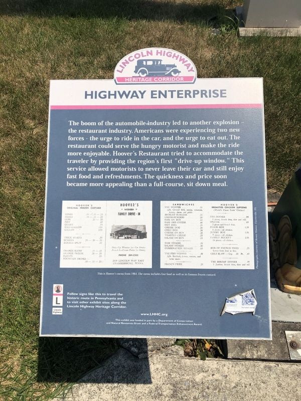 Highway Enterprise Marker image. Click for full size.