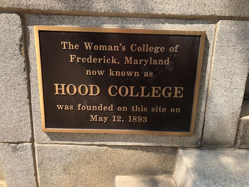 Hood College Marker image. Click for full size.