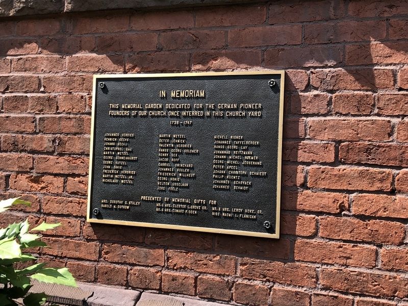 In Memoriam Marker. Click for full size. In Memoriam Marker image. Click for full size.