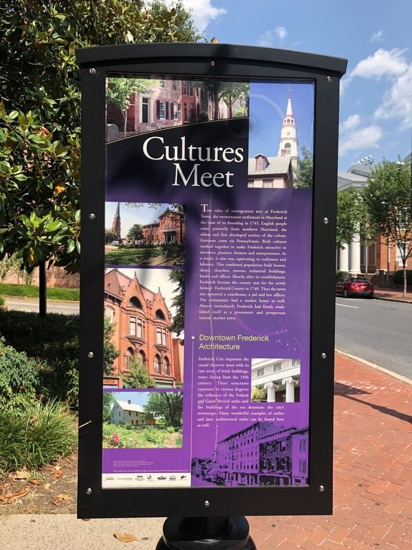 Cultures Meet Marker. Click for full size. Cultures Meet Marker image. Click for full size.