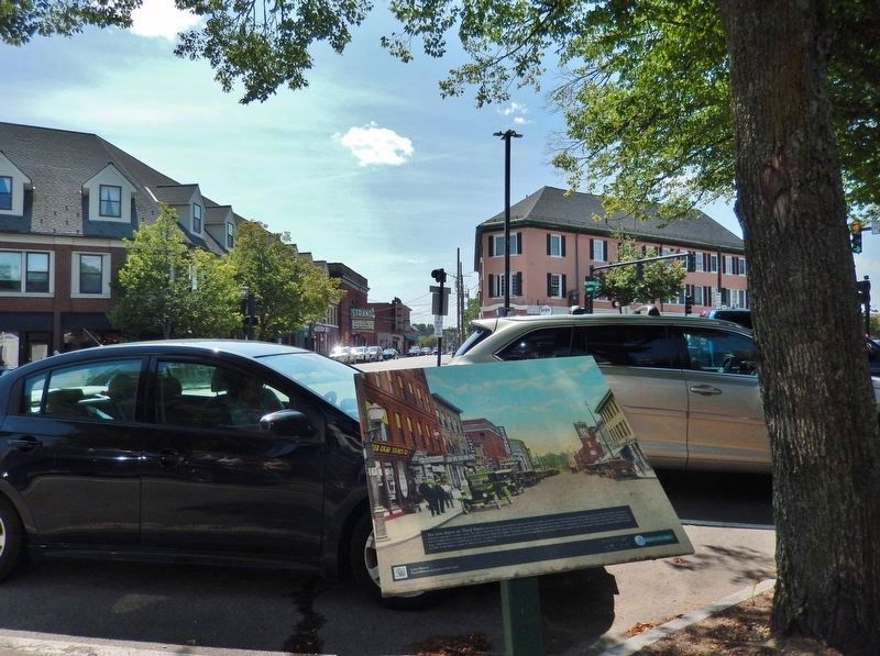 The New Depot on Third Street Marker. Click for full size. The New Depot on Third Street Marker image. Click for full size.