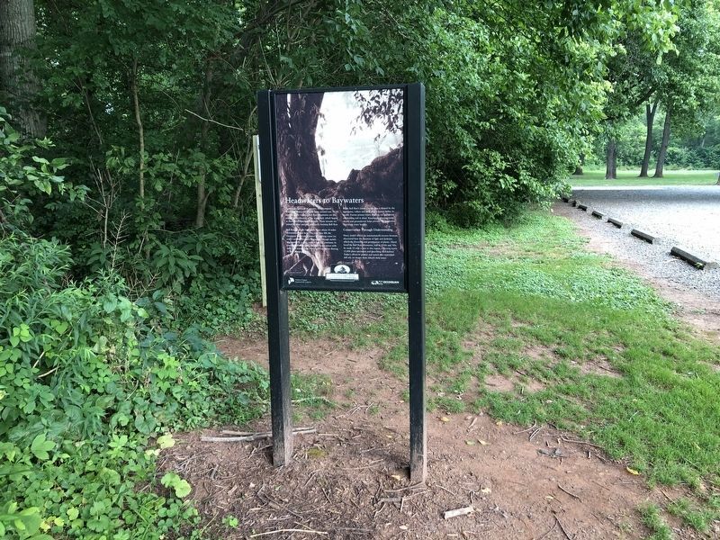 Headwaters to Baywaters Marker. Click for full size. Headwaters to Baywaters Marker image. Click for full size.