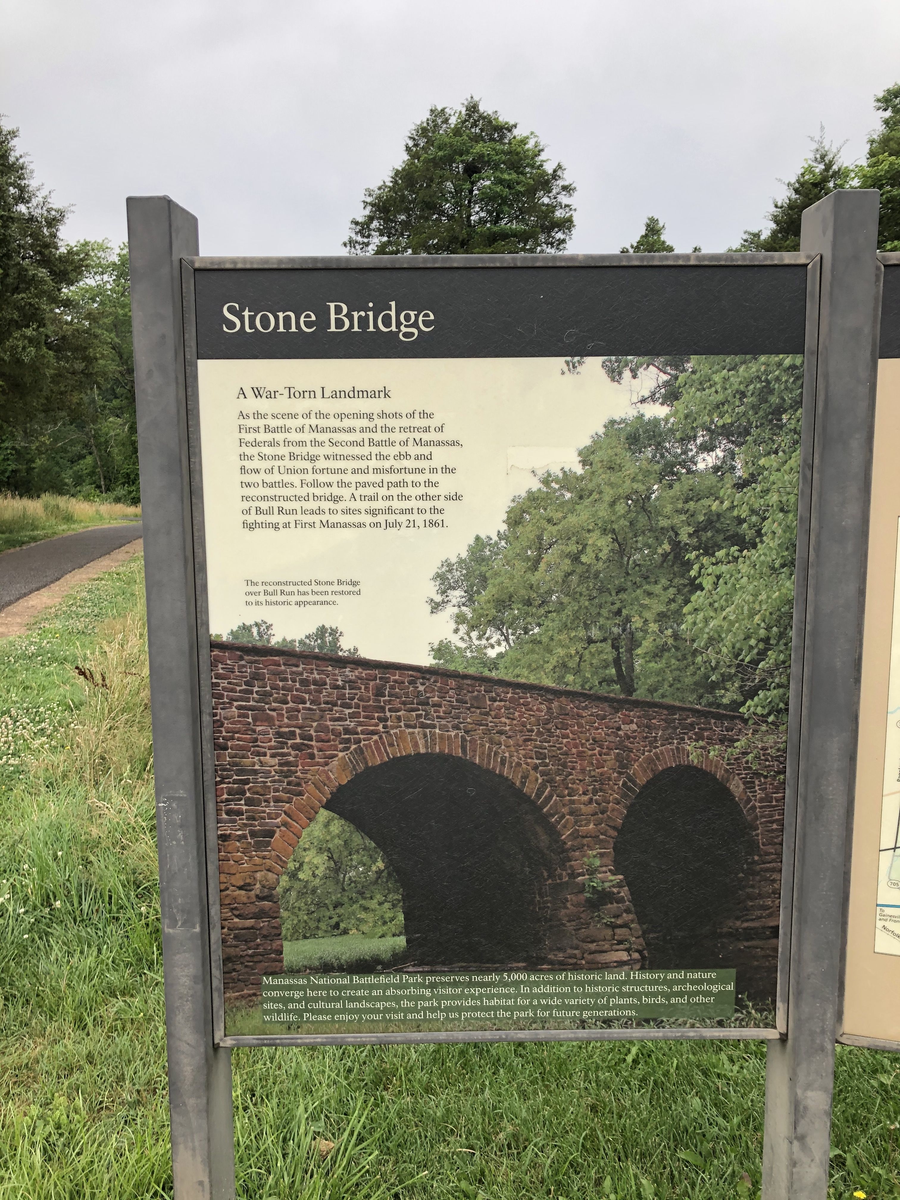 Stone Bridge Marker