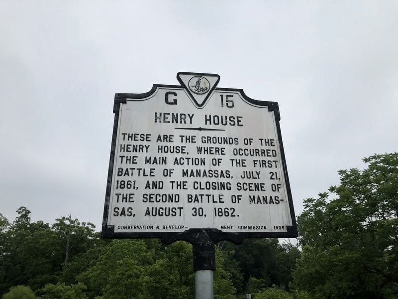Henry House Marker. Click for full size. Henry House Marker image. Click for full size.