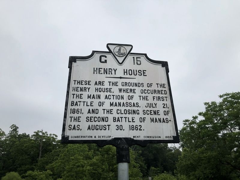 Henry House Marker image. Click for full size.