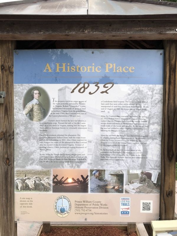 A Historic Place side of the marker. Click for full size. A Historic Place side of the marker image. Click for full size.