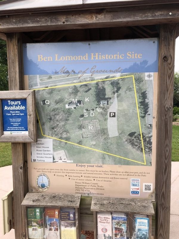 Ben Lomond Historic Site side of the marker. Click for full size. Ben Lomond Historic Site side of the marker image. Click for full size.